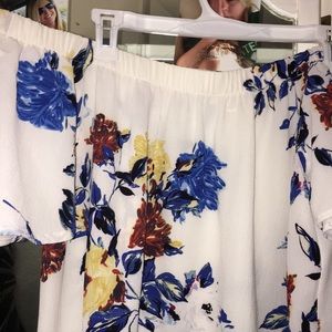 Off the shoulder dress